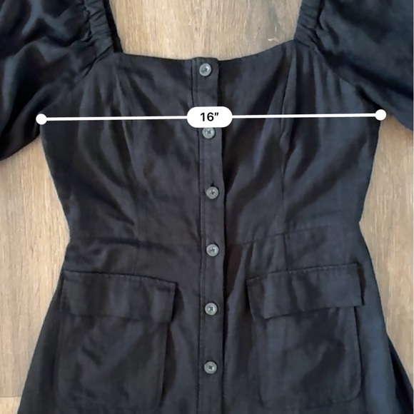 BCBG Black CottageCore Dress - Picture 9 of 12